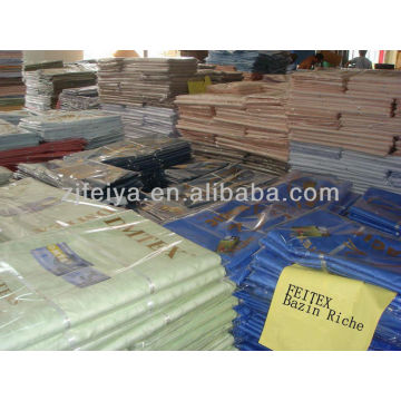 Shadda bazin riche 100% coton brocart de Guinée ouest tissu africain tissu mode nouvelle arrivée